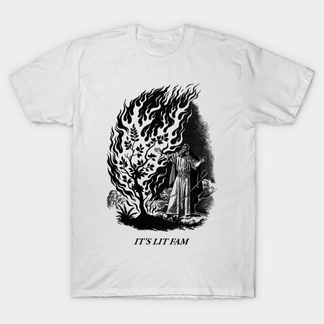 Its Lit Fam T-Shirt by radquoteshirts